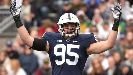 Former Penn State defensive end Nassib is NFL's first to come out as gay taken in Altoona, Pa. (Penn State)